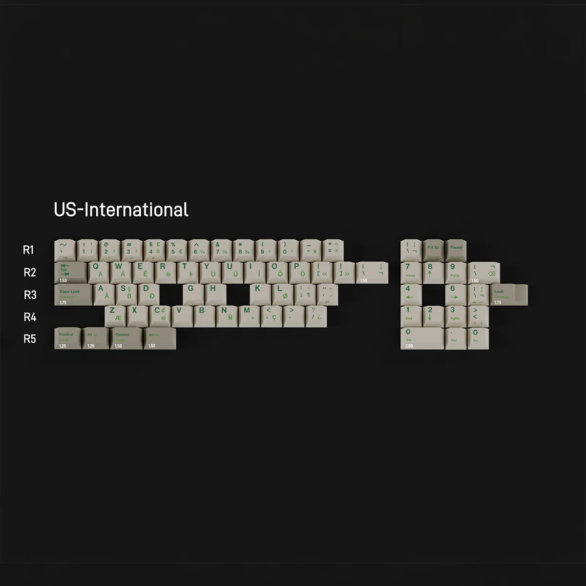 GMK CYL Green Alert Keycaps (Pre-Order) - Image 5