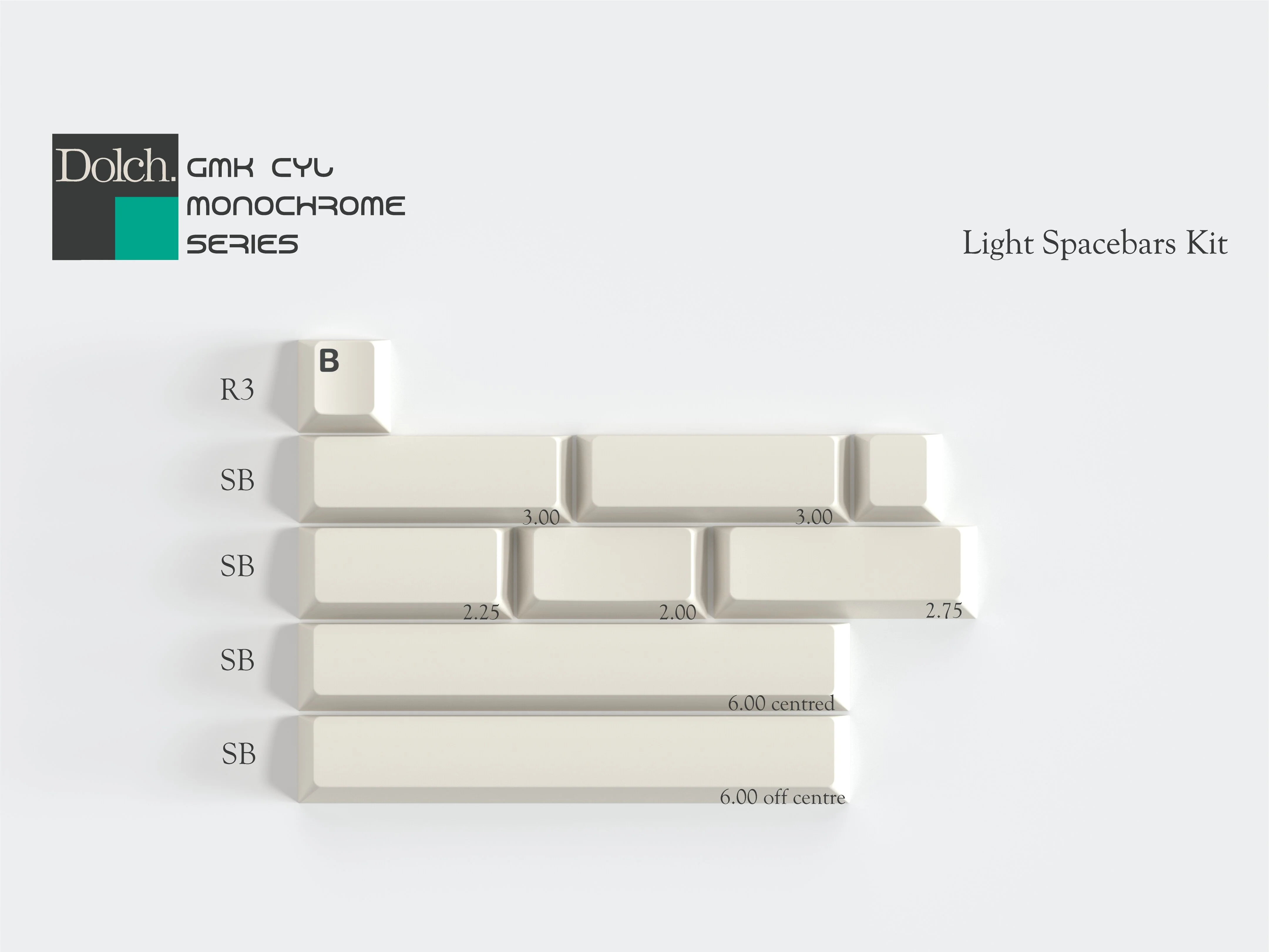 GMK CYL Monochrome Dolch (Pre-Order) - Image 13