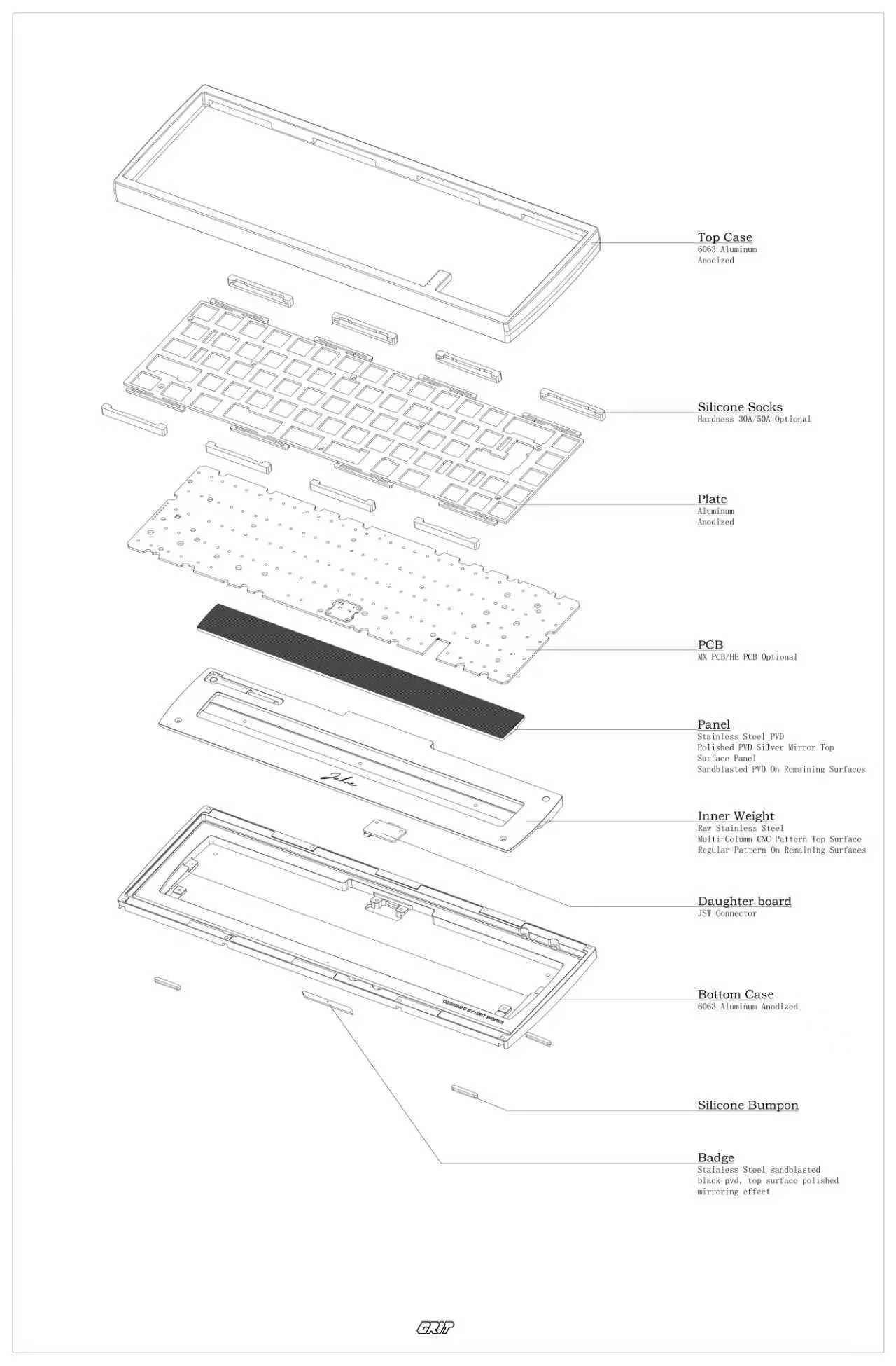 Jahre65 Mechanical Keyboard (Group-Buy) - Image 11