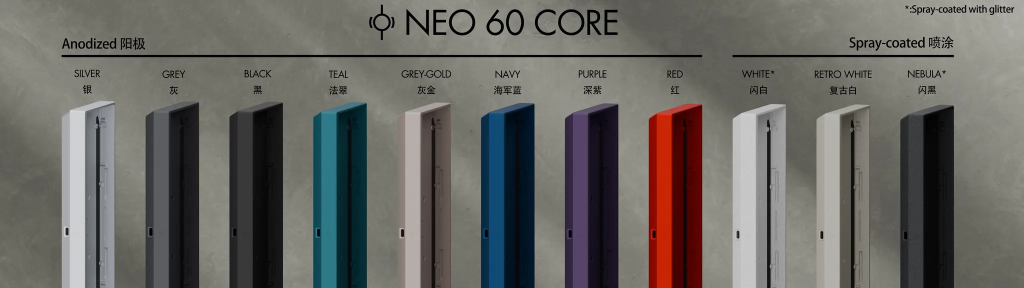 Neo60 Core - 60% ISO+ANSI Mechanical Custom Keyboard Kit - Image 15