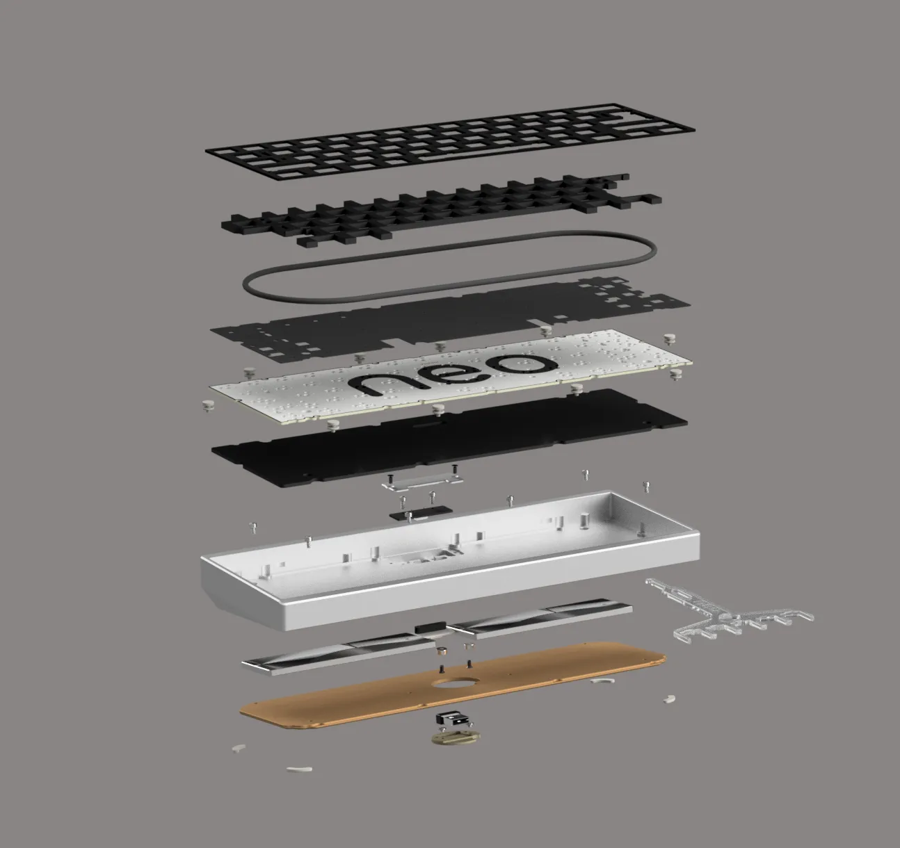 Neo60 Core - 60% ISO+ANSI Mechanical Custom Keyboard Kit - Image 18