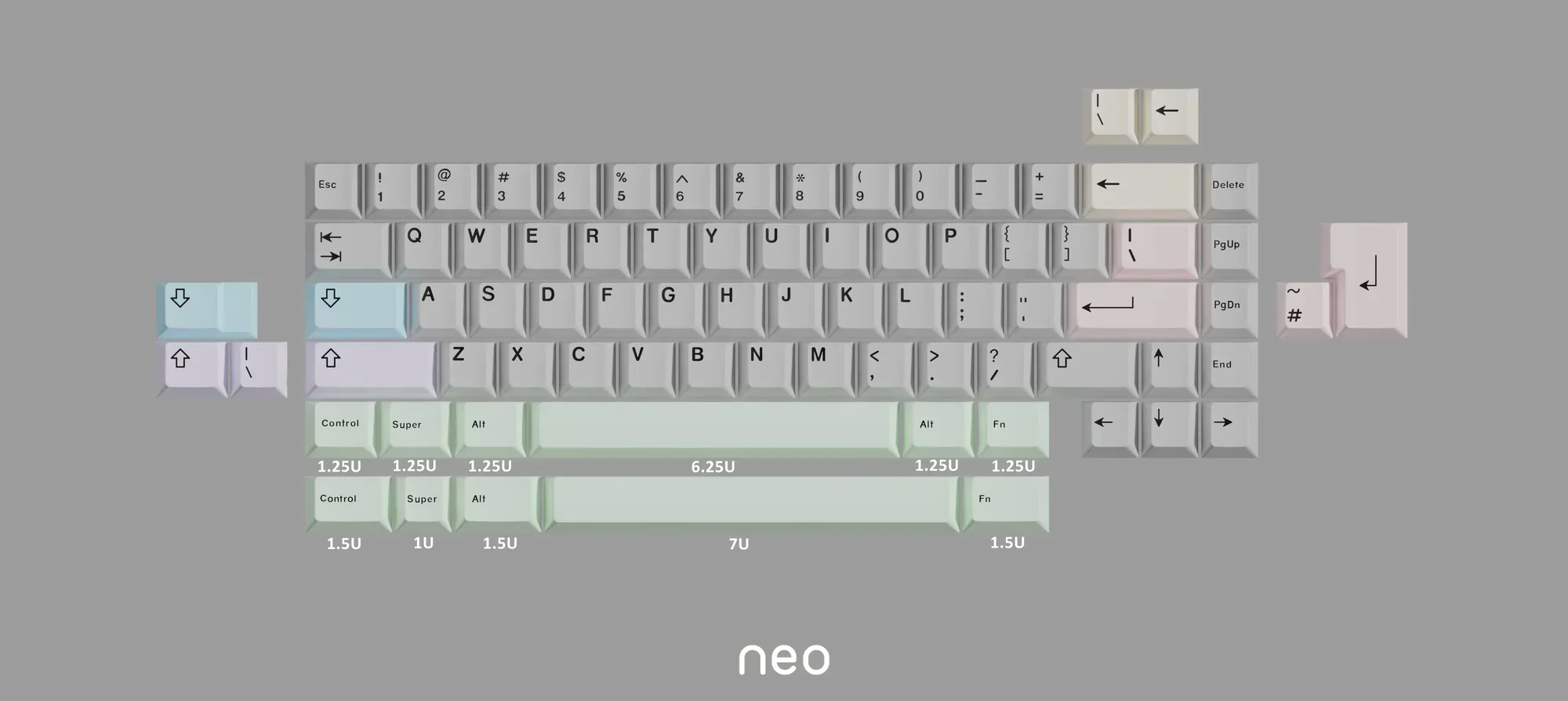 Neo65 Keyboard Kit - Extra Parts - Image 8